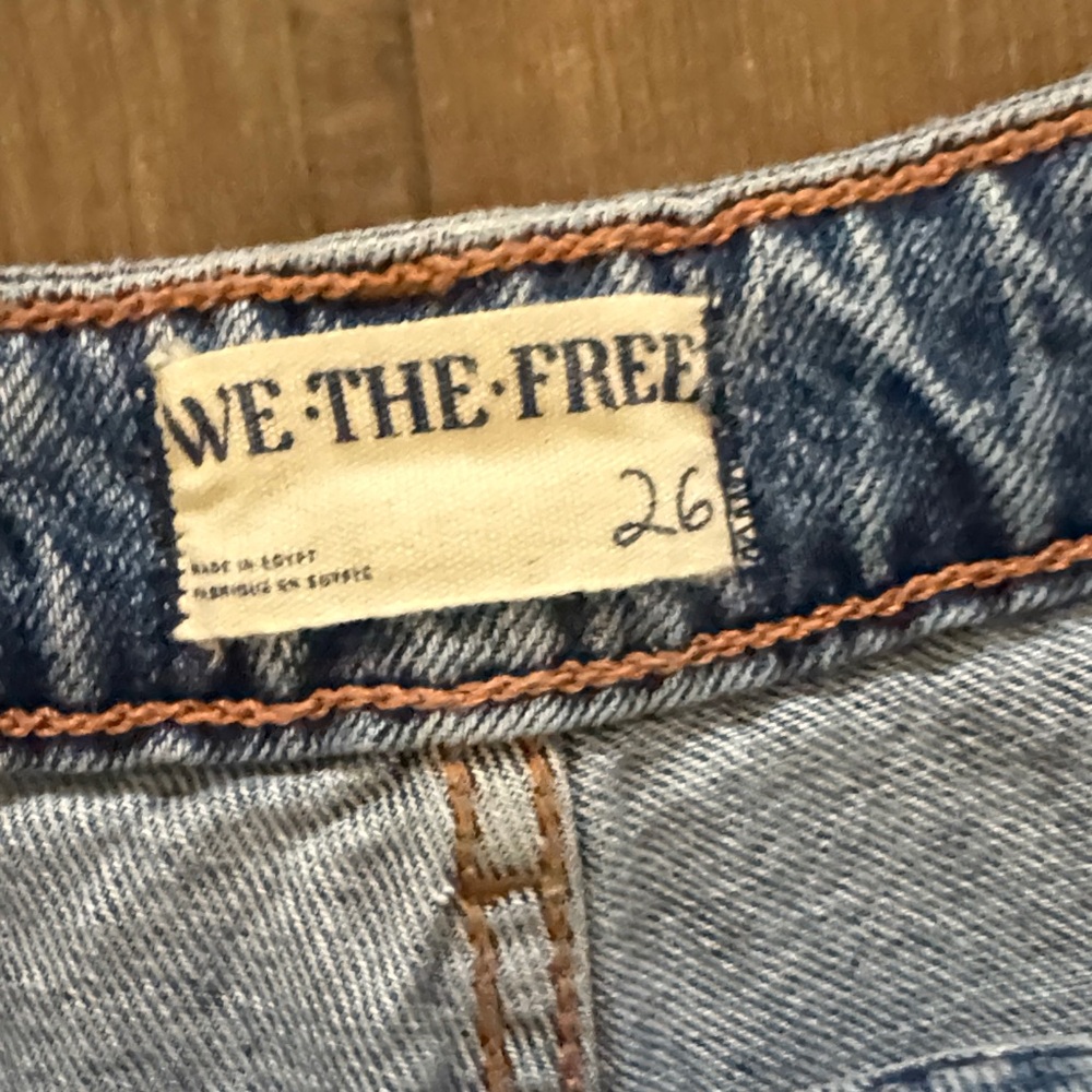 We The Free Light Blue Denim Pants - Picture 2 of 3